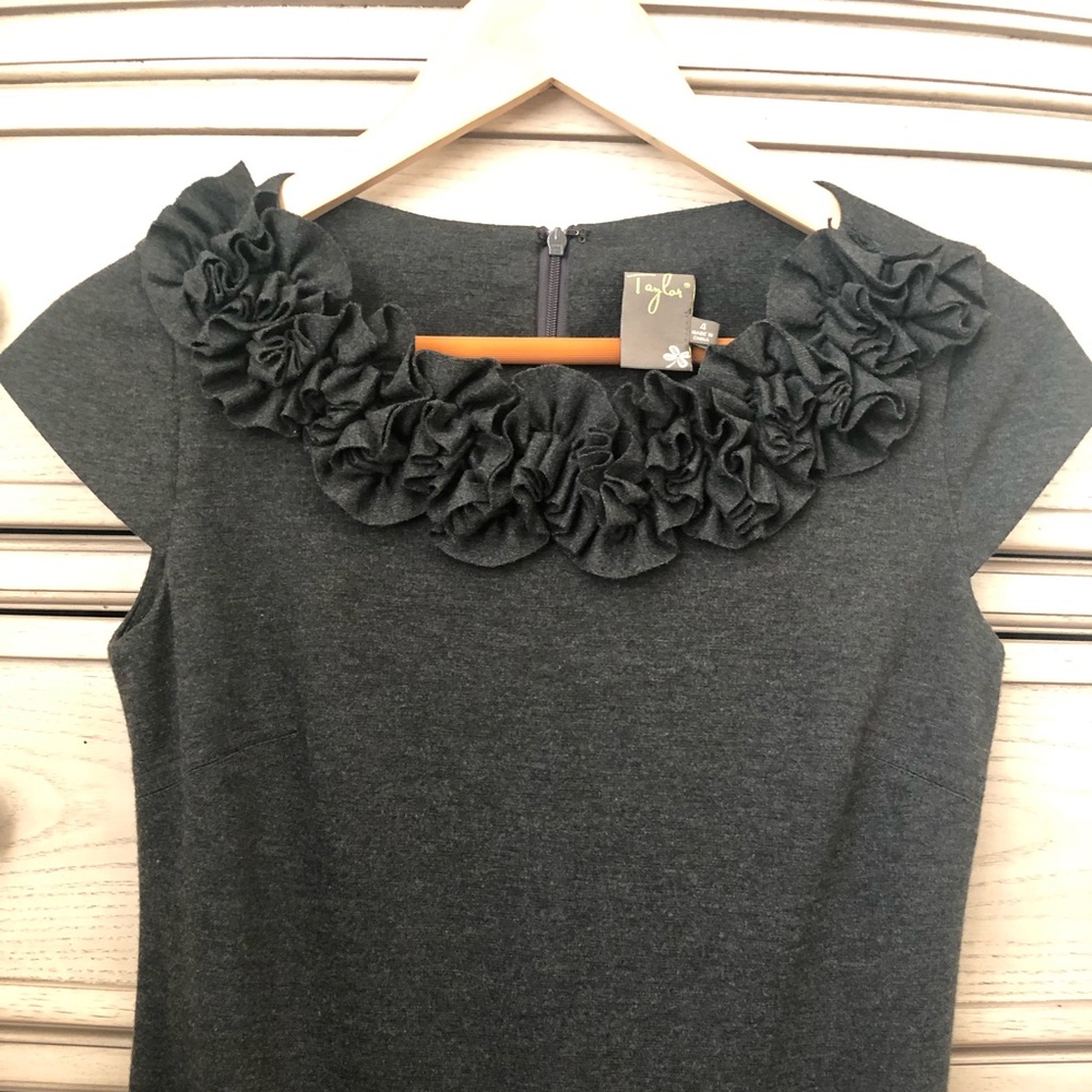 Charcoal gray dress